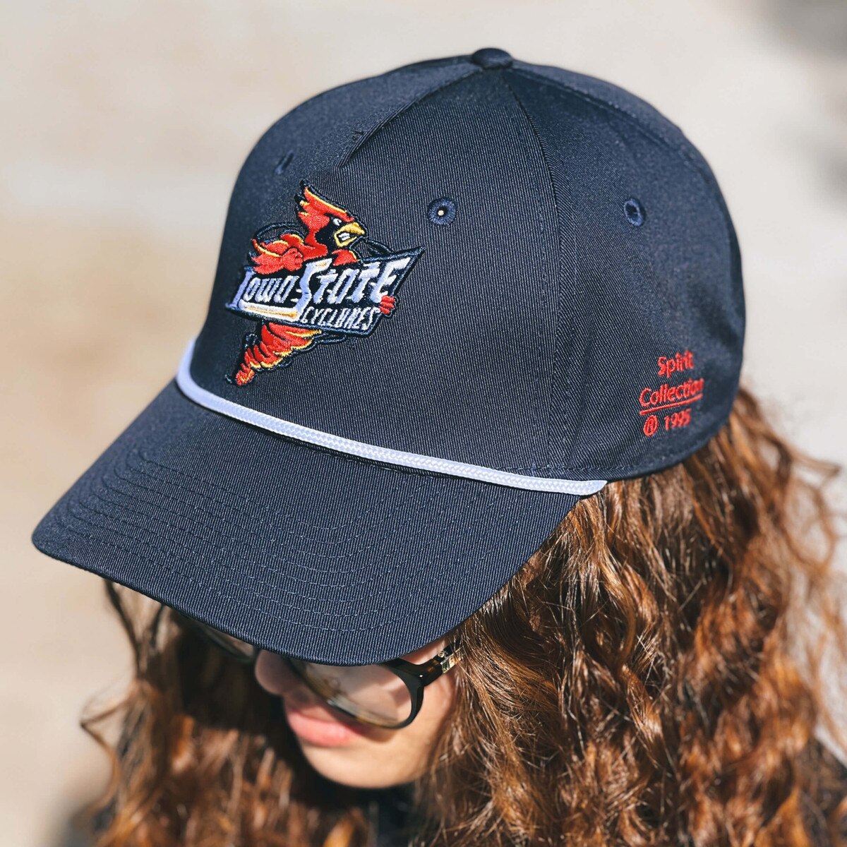 Champion® Spirit Collection Punching Cy Navy Rope Hat
